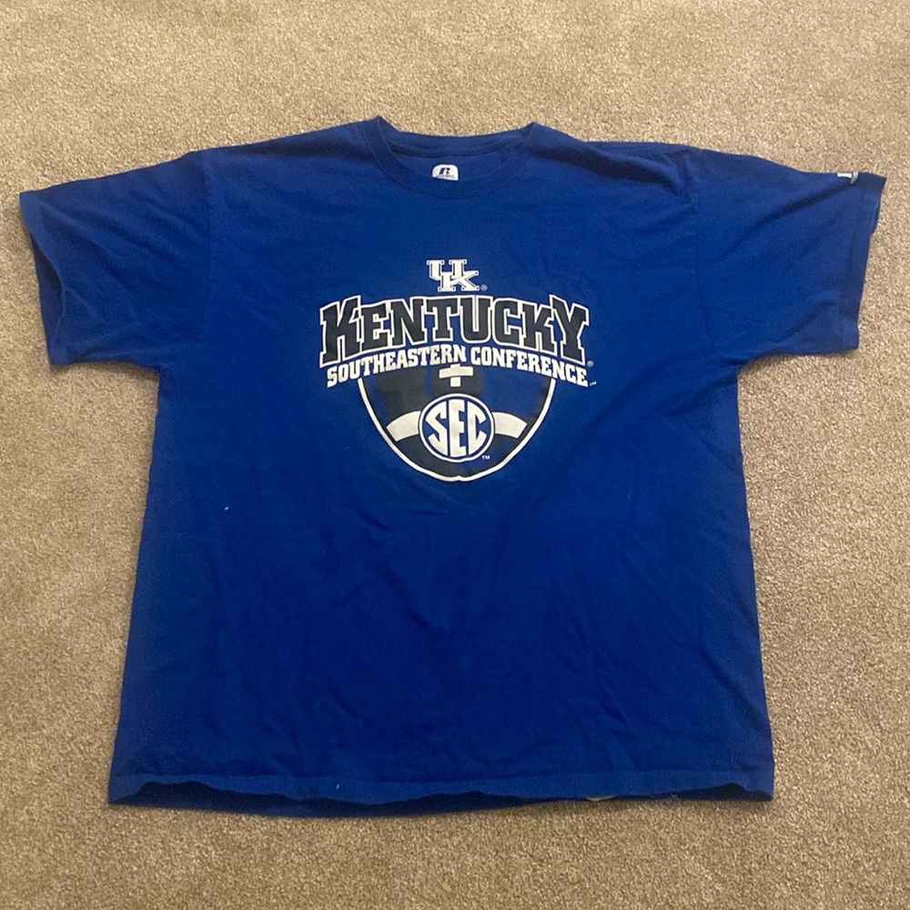 Russell short sleeve Kentucky football t shirt